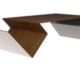 Угол внутренний сложный 93х41х3000 античный дуб 3D декоративное покрытие для сайдинга экобрус и блок-хаус